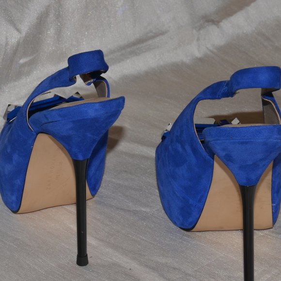 Zara slingback heels sz8 - Picture 4 of 10